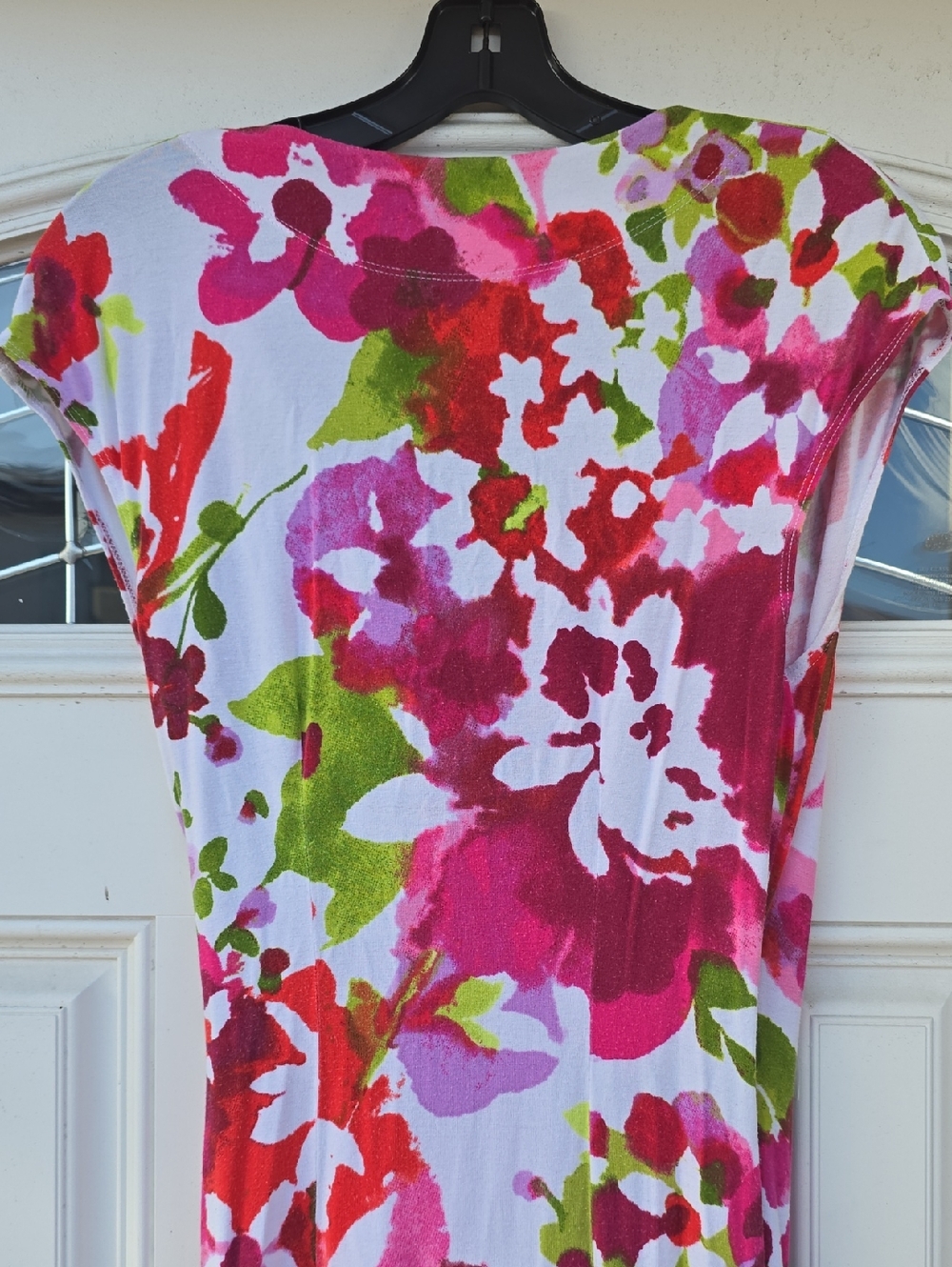 Tommy Bahamas  Floral Wrap Dress in Pink, Green & White. Size S. - Picture 3 of 9